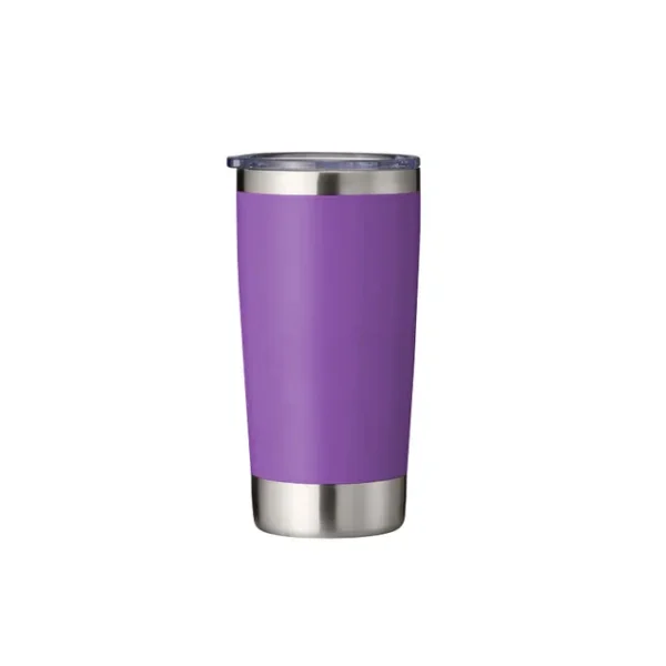 Custom powder coated Double Wall Travel Tumbler Insulated Coffee Mug 20 oz Stainless Steel Vacuum Insulated.jpg 640x640 5