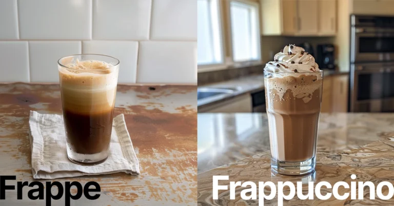 Frappe vs. Frappuccino