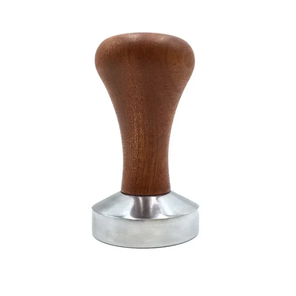 Stainless Steel Flat Base Coffee Tamper 51MM 53MM 58MM Espresso Coffee Machine Profilter Tool Rosewood Handle
